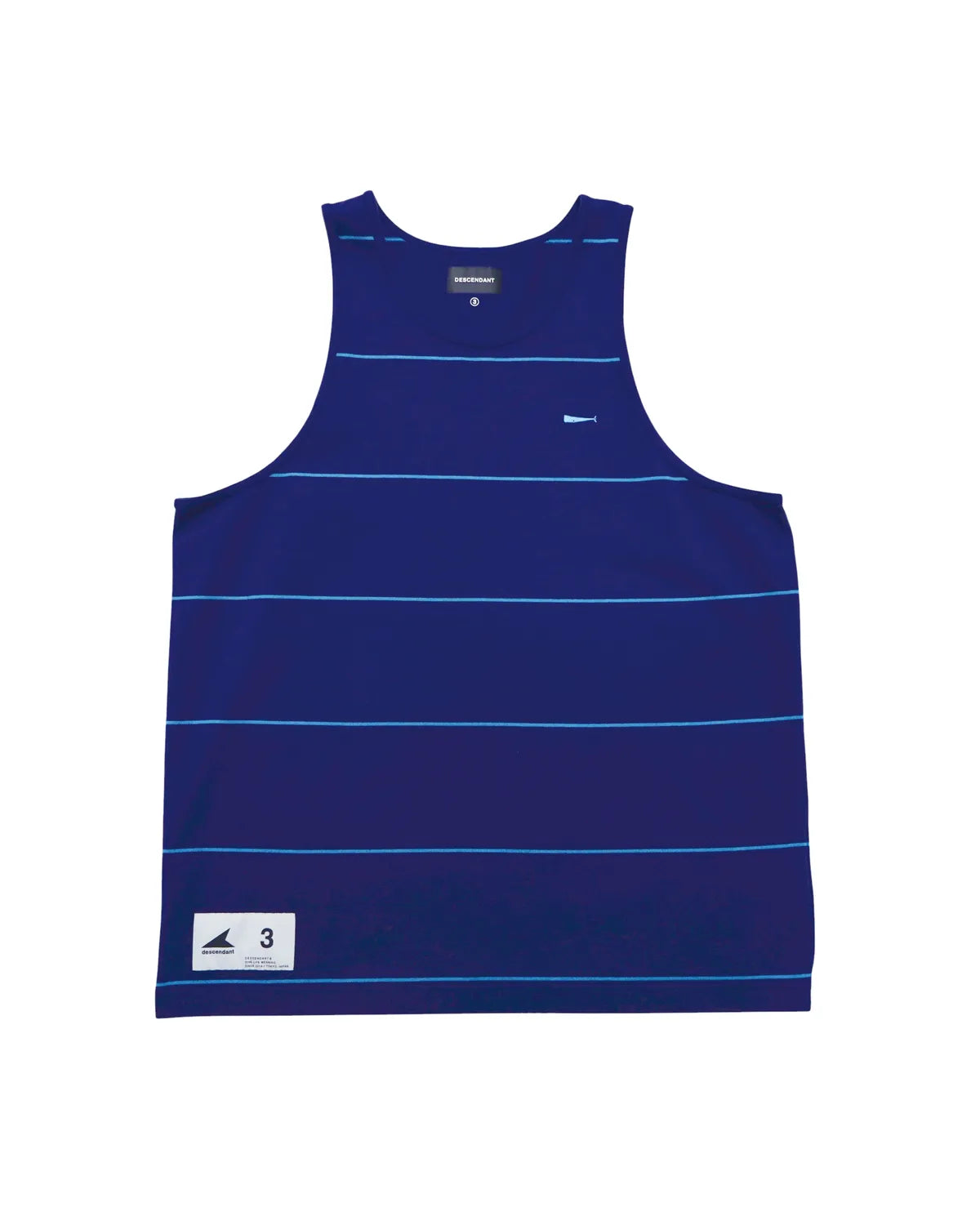 DESCENDANT の CACHALOT STRIPE TANK TOP (251ATDS-CSM07)