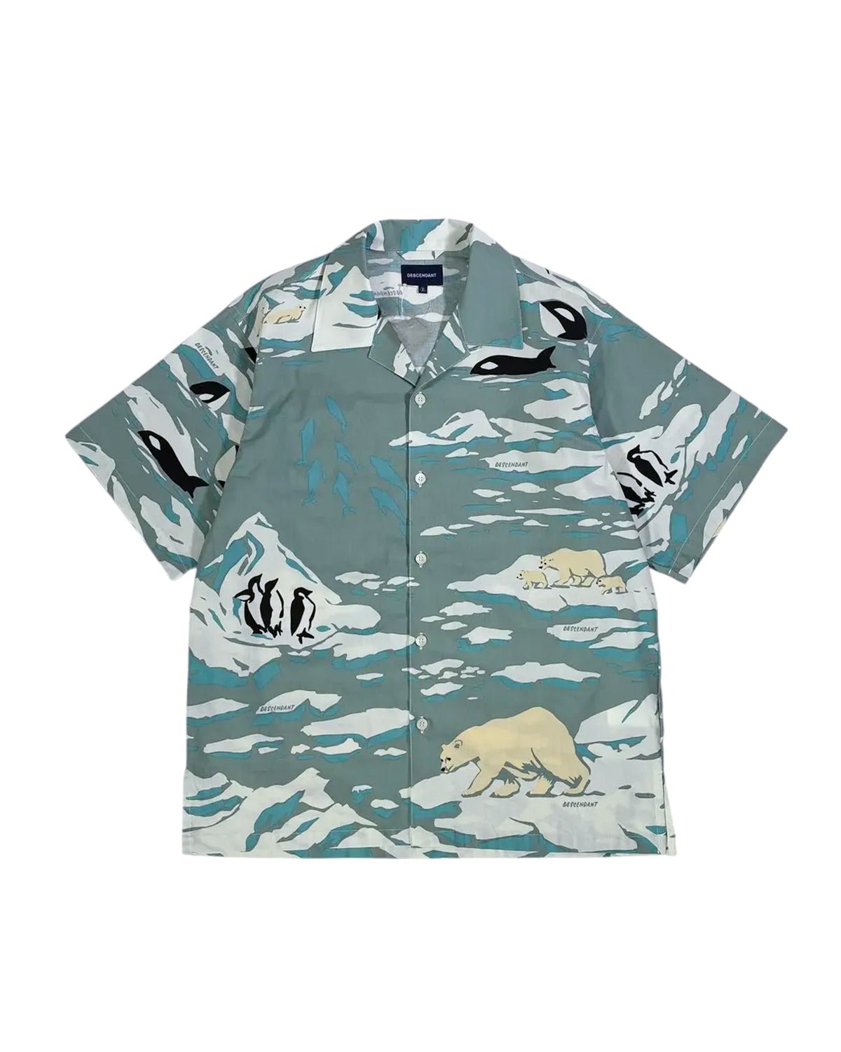 DESCENDANT (ディセンダント) / EDGD OPEN COLLAR TEXTILE SS SHIRT