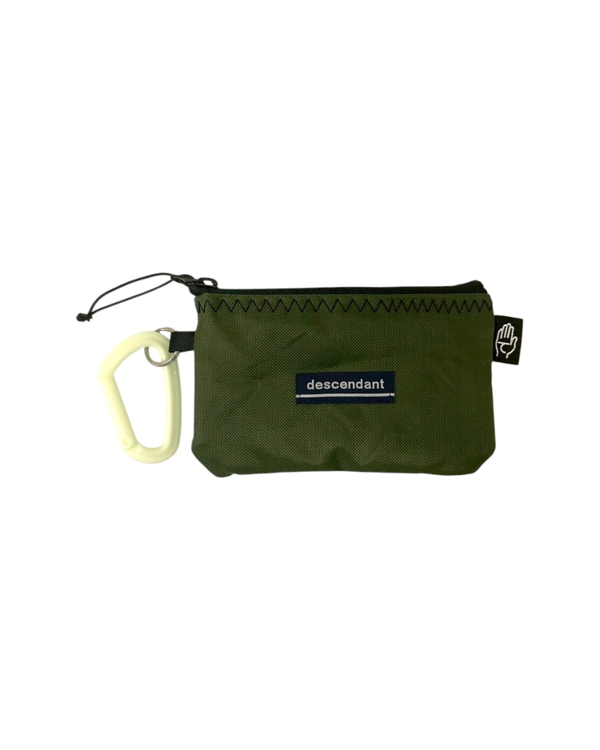 小物 DESCENDANT 2025AW CARD CASE DESCENDANT (ディセンダント) /HANGG WIDE CARD CASE TAKES HANDS