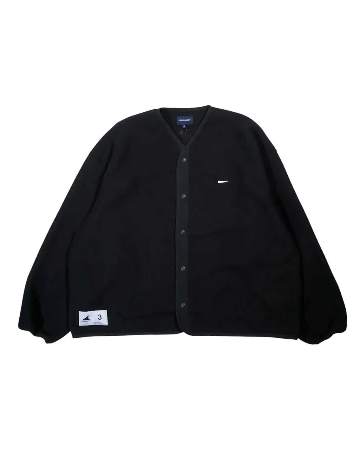 DESCENDANT の KNOT FLEECE CARDIGAN (252ATDS-CSM29)