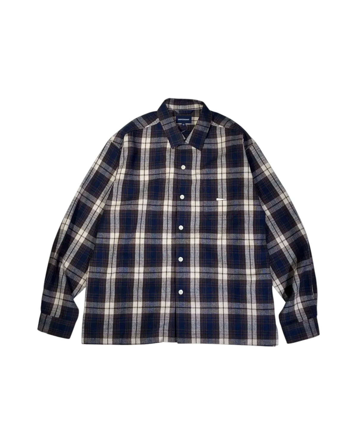 DESCENDANT の MILPITAS PLAID LS SHIRT (262TQDS-SHM03)