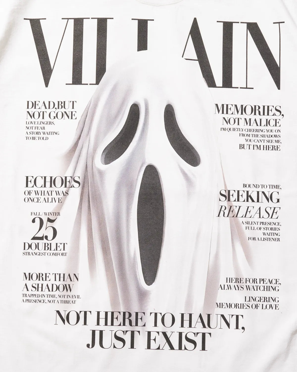doublet / VILLAIN COVER PRINT SWEAT SHIRT (25AW53CS412)