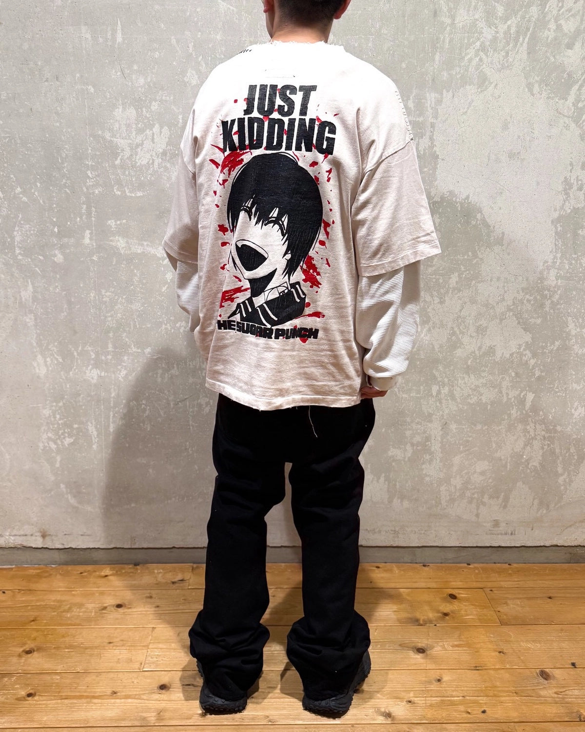 THE SUGAR PUNCH × MINUS × SAKAMOTO DAYS / S/S T-Shirt -NAGUMO- (TSMM25SM001)