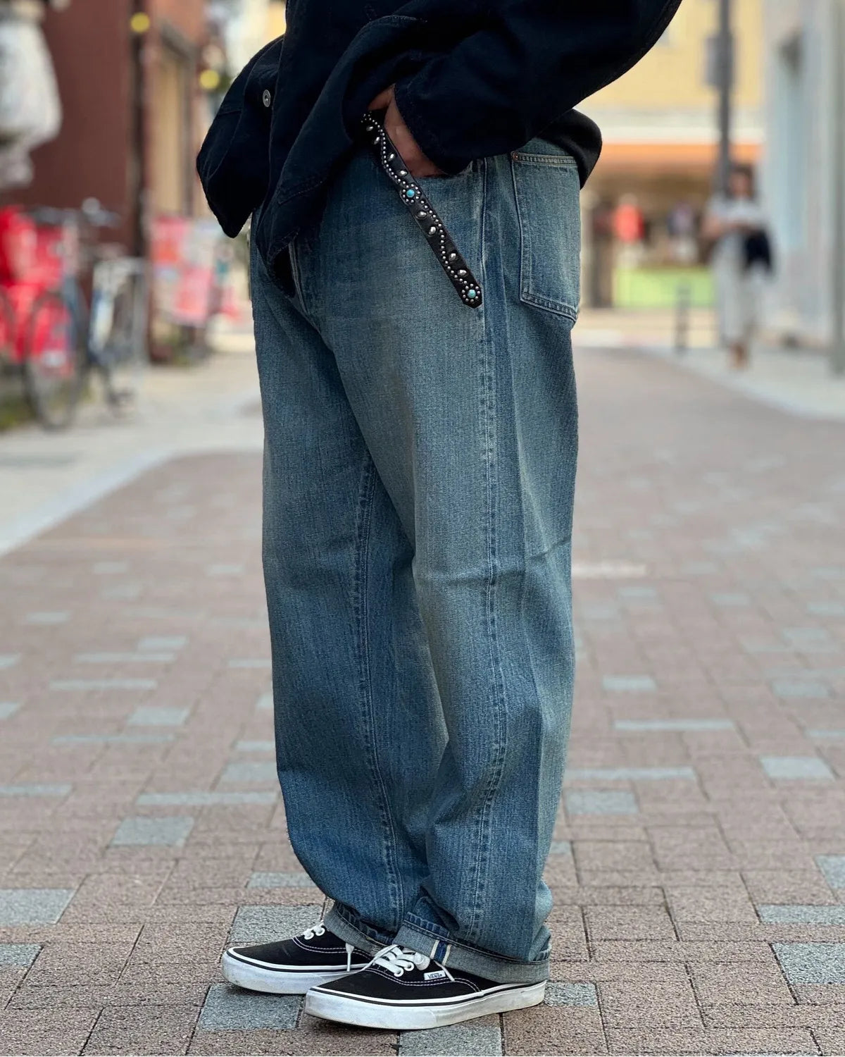 A.PRESSE / No.22 Washed Wide Denim Pants (26AAP-04-29)