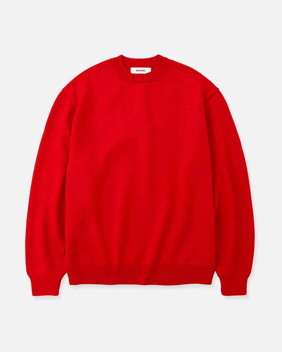 DIGAWEL の Extrafine merino wool sweater (DWAB036)