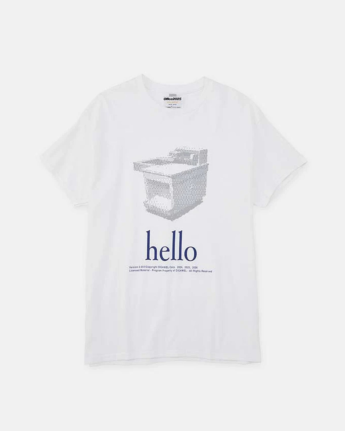 DIGAWEL の T-shirt ②copy machine(ready-made) (DWYA040)