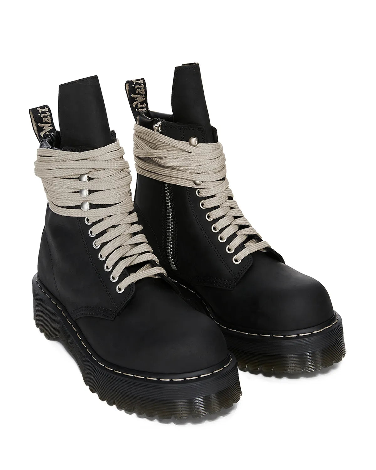 Rick Owens × DR. MARTENS / QUAD SOLE STEEL TOE BOOT (DM02F1813)