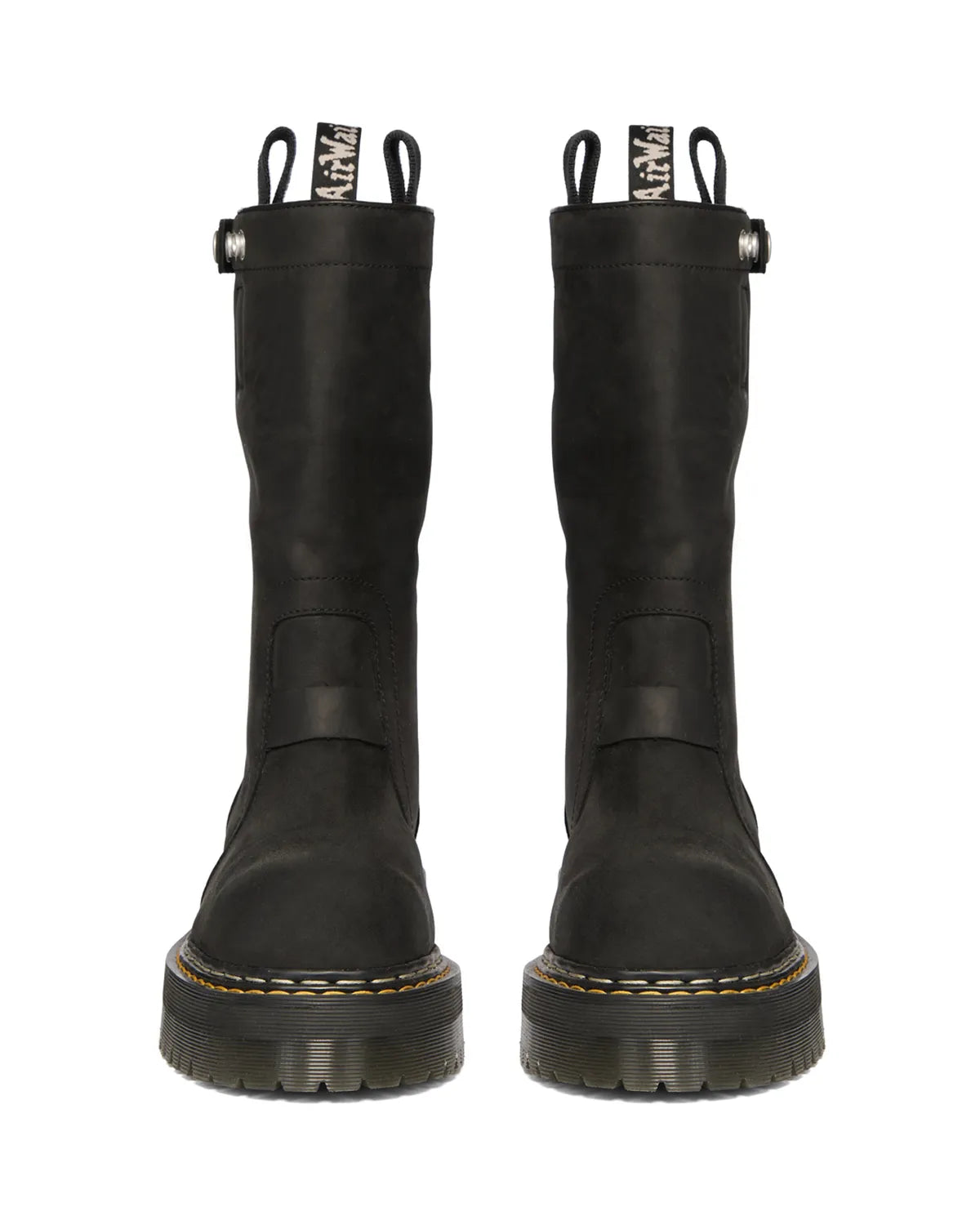 Rick Owens × DR. MARTENS / QUAD SOLE PULL ON BOOT (DM02F1814)