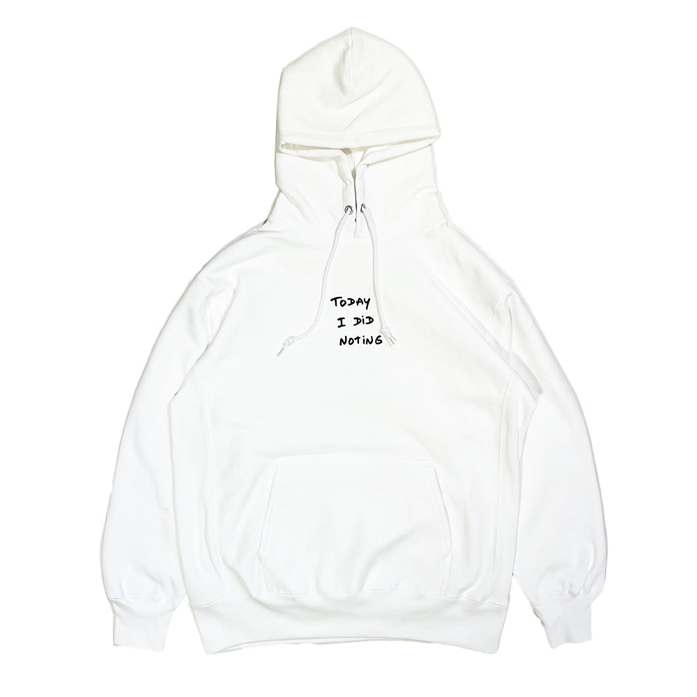 Do Nothing Congress / Do Nothing Congress の P/O Hoodie "TODAY I DID ... "