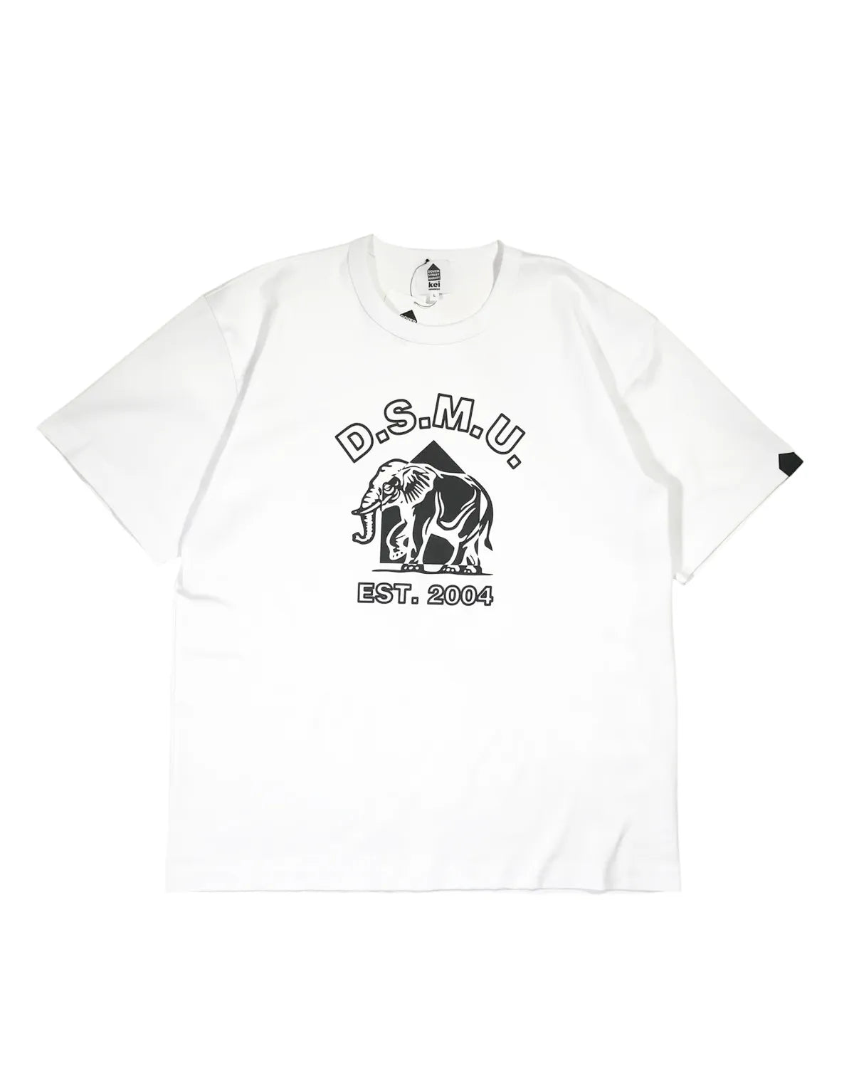 DOVER STREET MARKET kei ninomiya の SS T-SHIRT "D.S.M.U" COTTON PONTE (DSM01T007)