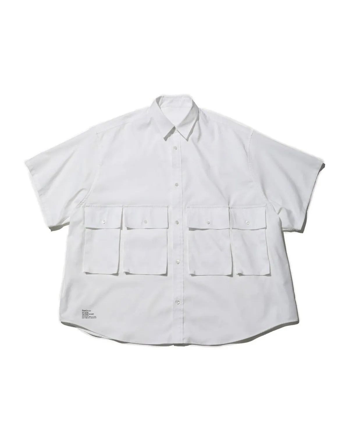 FreshService / DRY OXFORD FLAP POCKET S/S SHIRT (FSC252-50019B)