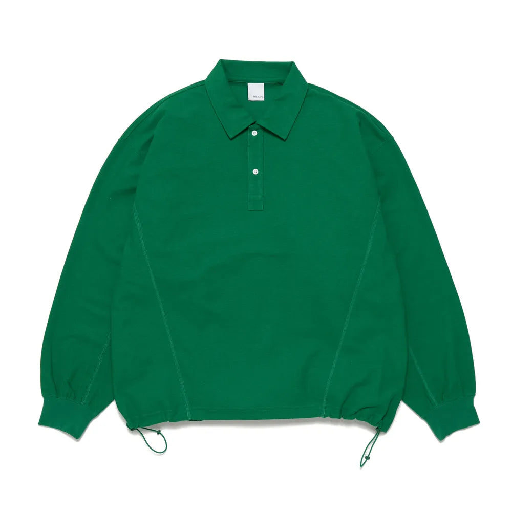 PRE_CIAL の DRY PIQUE JERSEY L/S POLO
