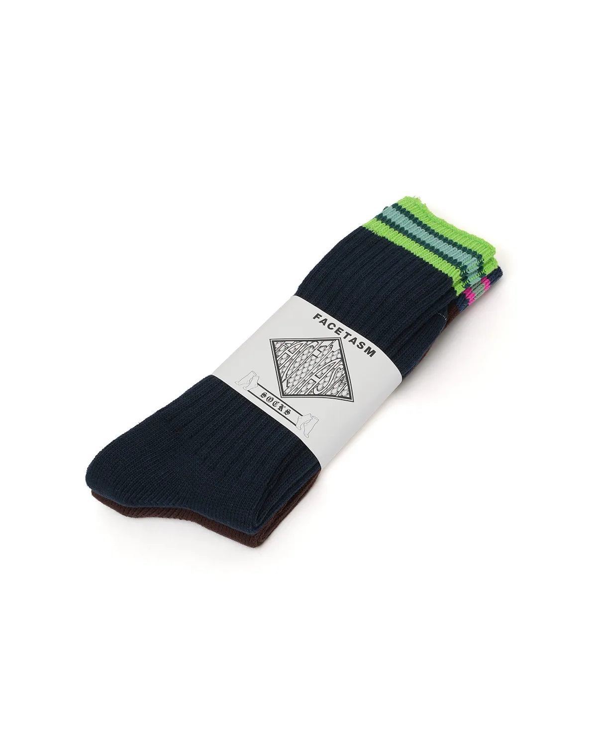 FACETASM / RIB SOCKS (MYK-SOX-01)