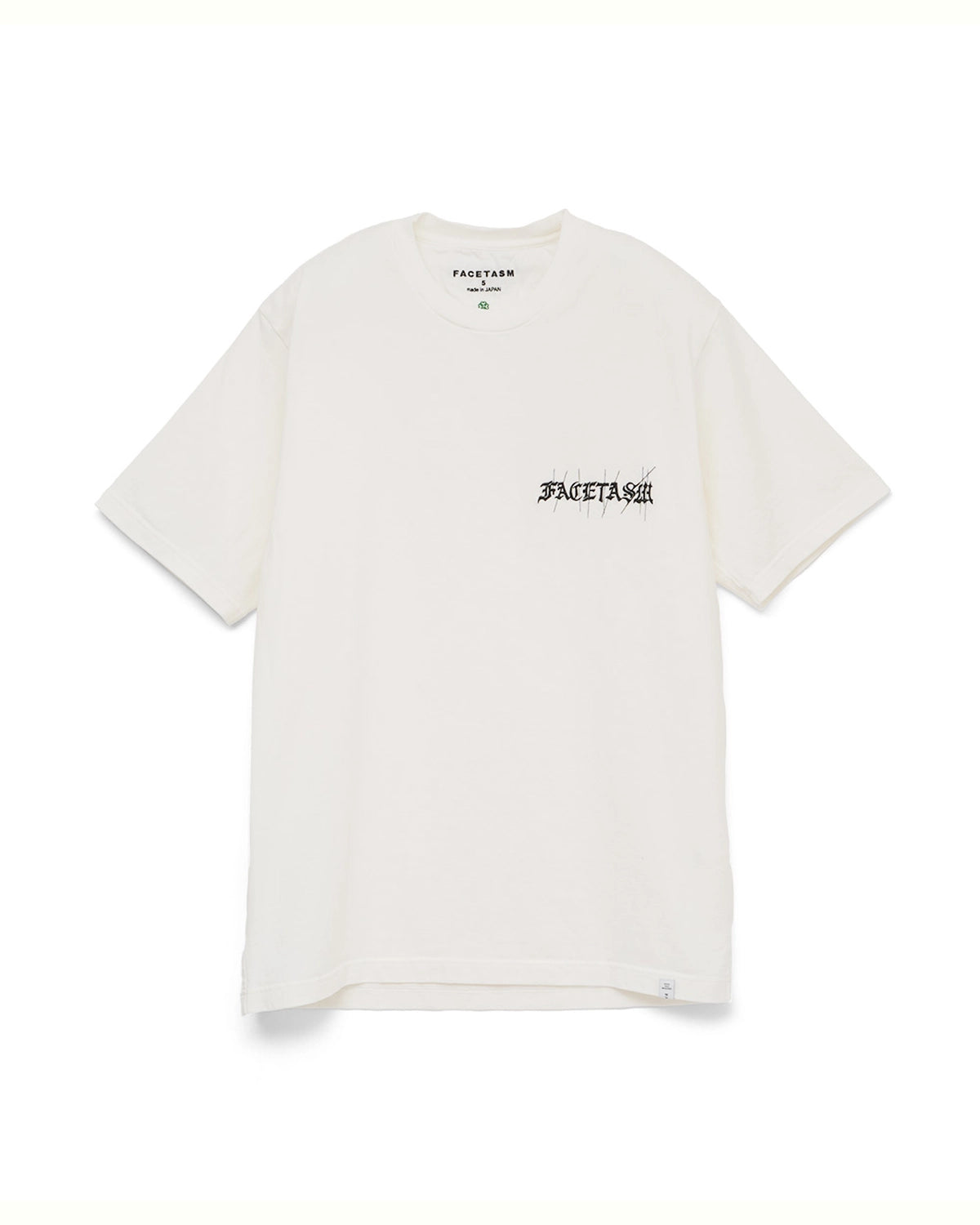 FACETASM / EMBROIDERY BASIC TEE (MYK-TEE-05)