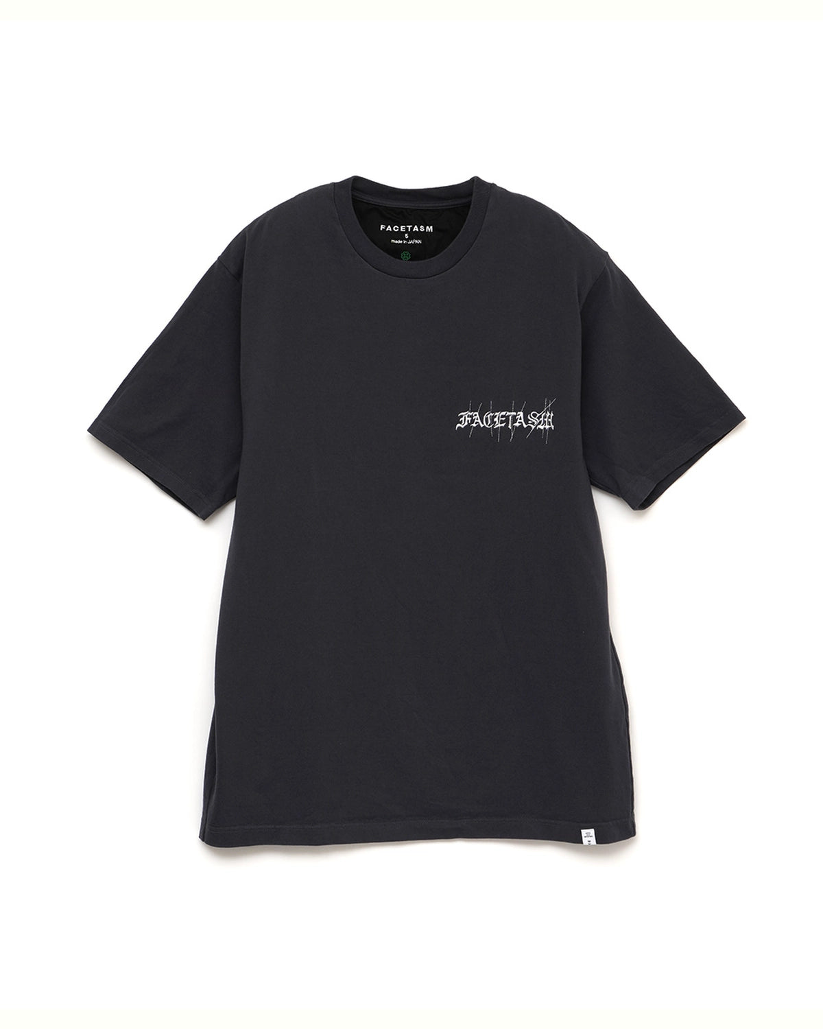 FACETASM / EMBROIDERY BASIC TEE (MYK-TEE-05)