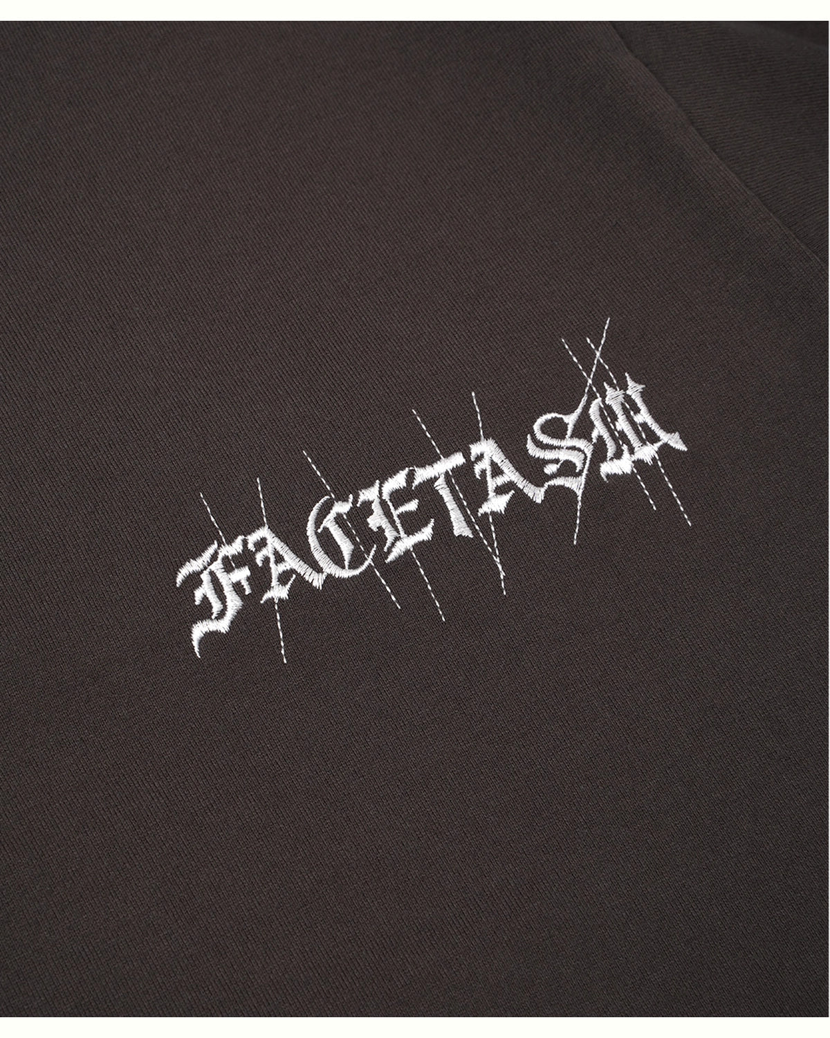 FACETASM / EMBROIDERY BASIC TEE (MYK-TEE-05)