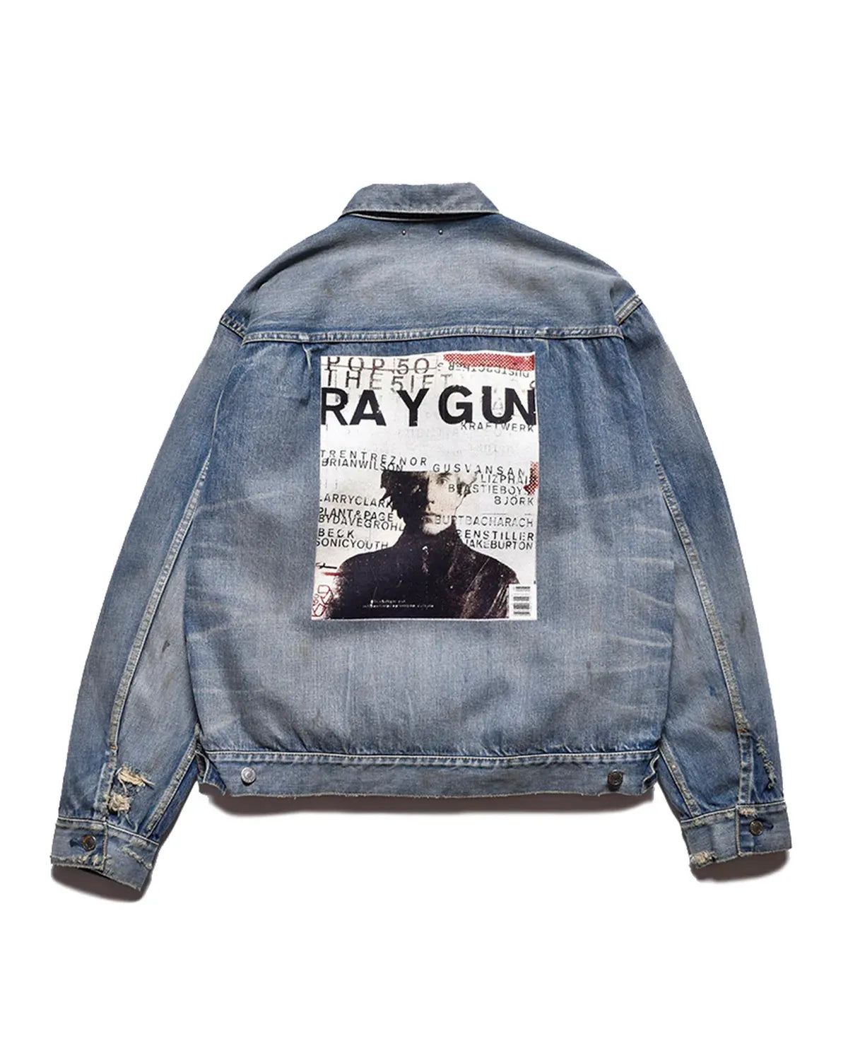 MINEDENIM × MARVIN / “Andy Print” Denim Trucker Jacket USD (MND-MRV007)
