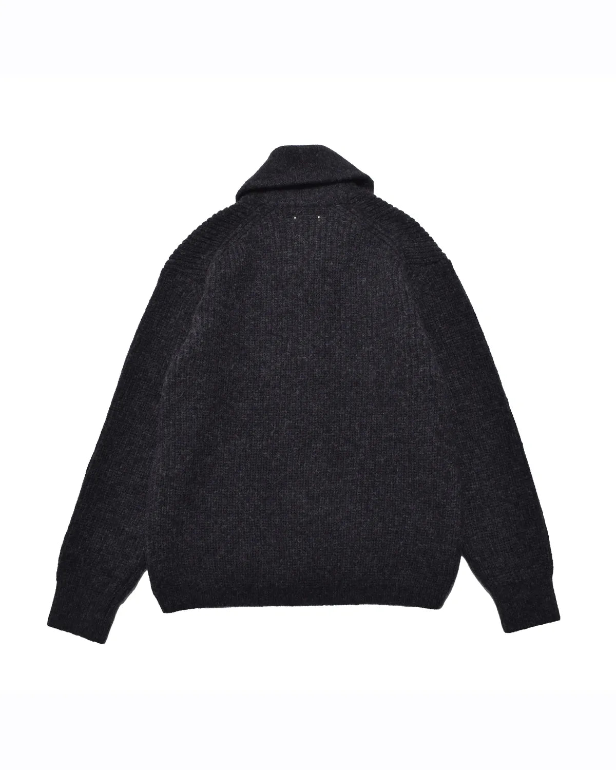 MINEDENIM / Baby Alpaca Wool Shawl Collar Knit Cardigan (MDFBF10601)