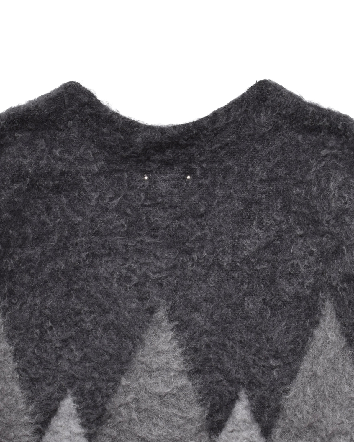 MINEDENIM / Mohair Argyle Knit Cardigan (MDFBF10602)