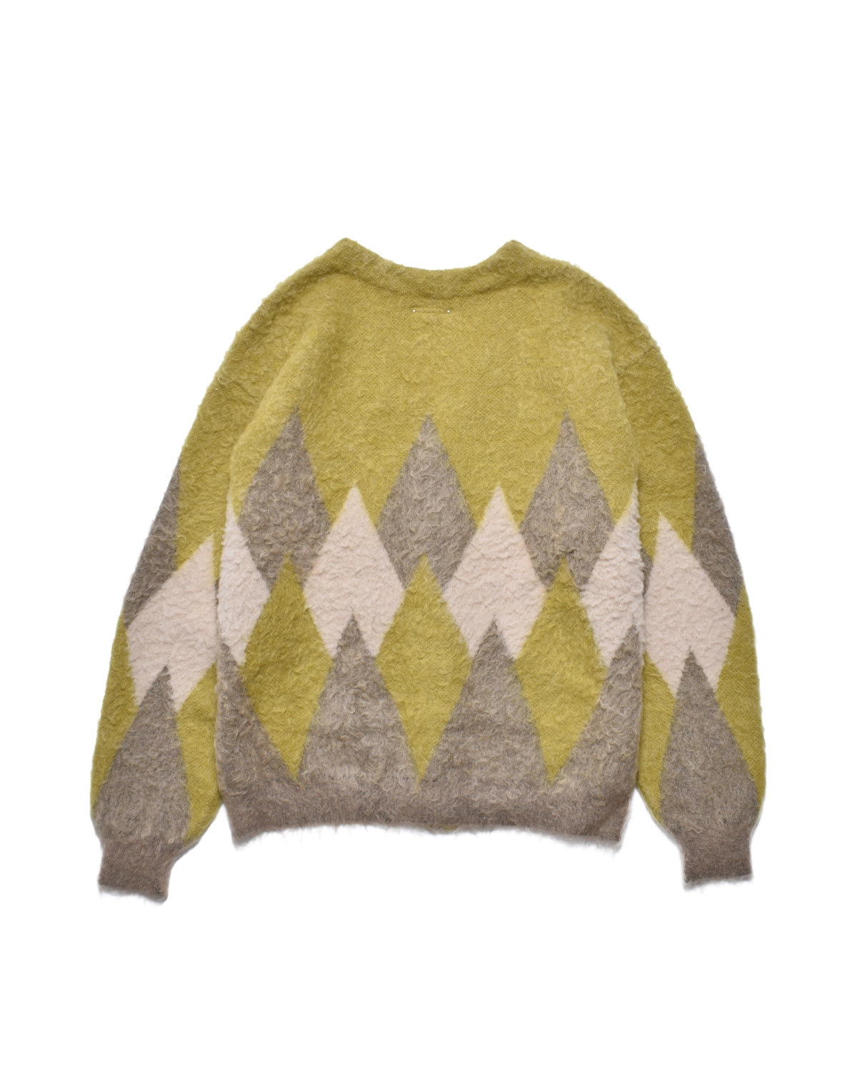 MINEDENIM / Mohair Argyle Knit Cardigan (MDFBF10602)