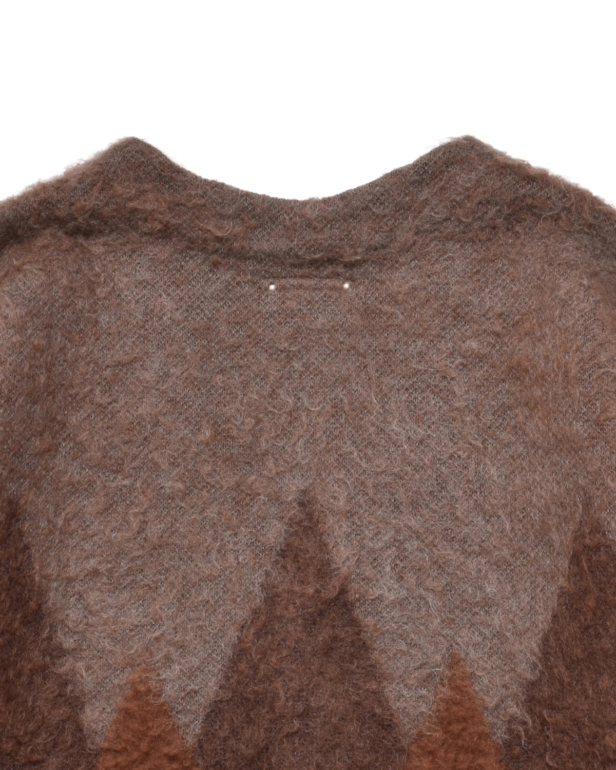 MINEDENIM / Mohair Argyle Knit Cardigan (MDFBF10602)