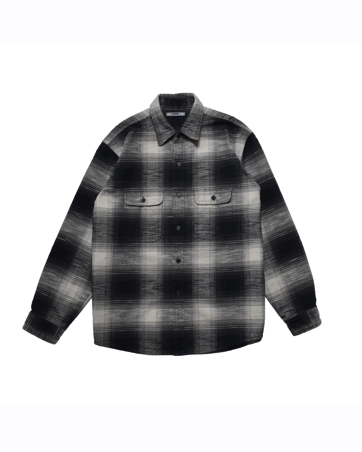 MINEDENIM / Heavy Cotton Flannel Ombre Work Shirt (MDFBF09503)
