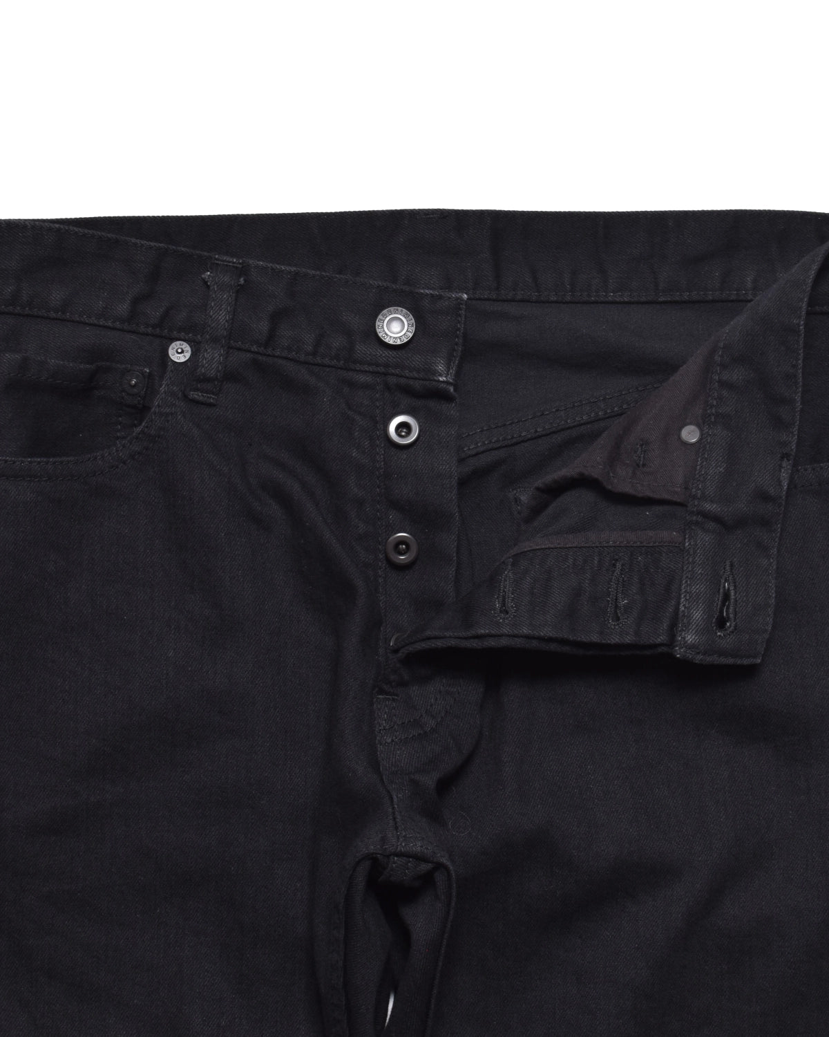 MINEDENIM / Black STR Denim S.Slim Jeans KST (MDFBF10101)