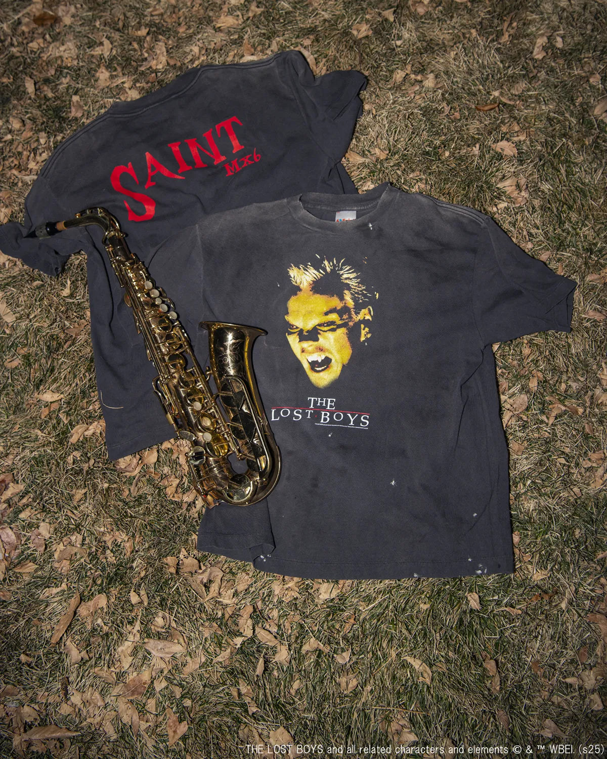 ©︎SAINT Mxxxxxx × The Lost Boys / LB_SS TEE - VANPIRE (SM-HR8-0000-C51)