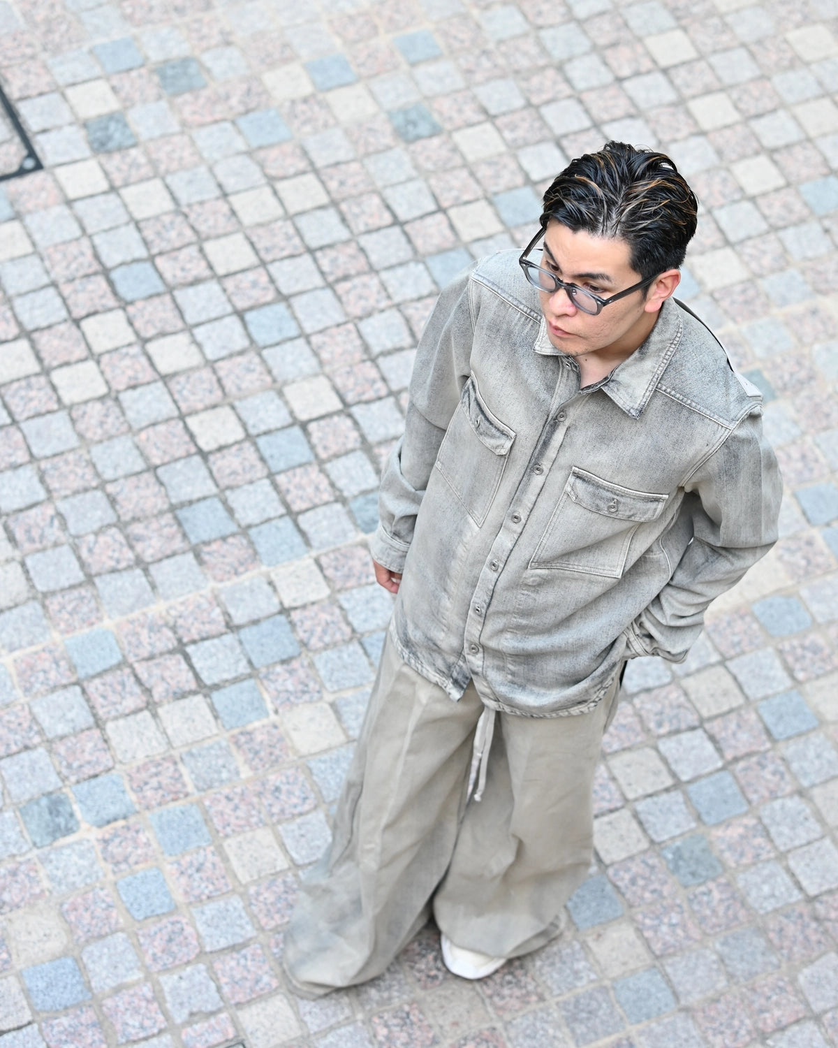 Rick Owens DRKSHDW / OUTER SHIRT (DU02F6755)