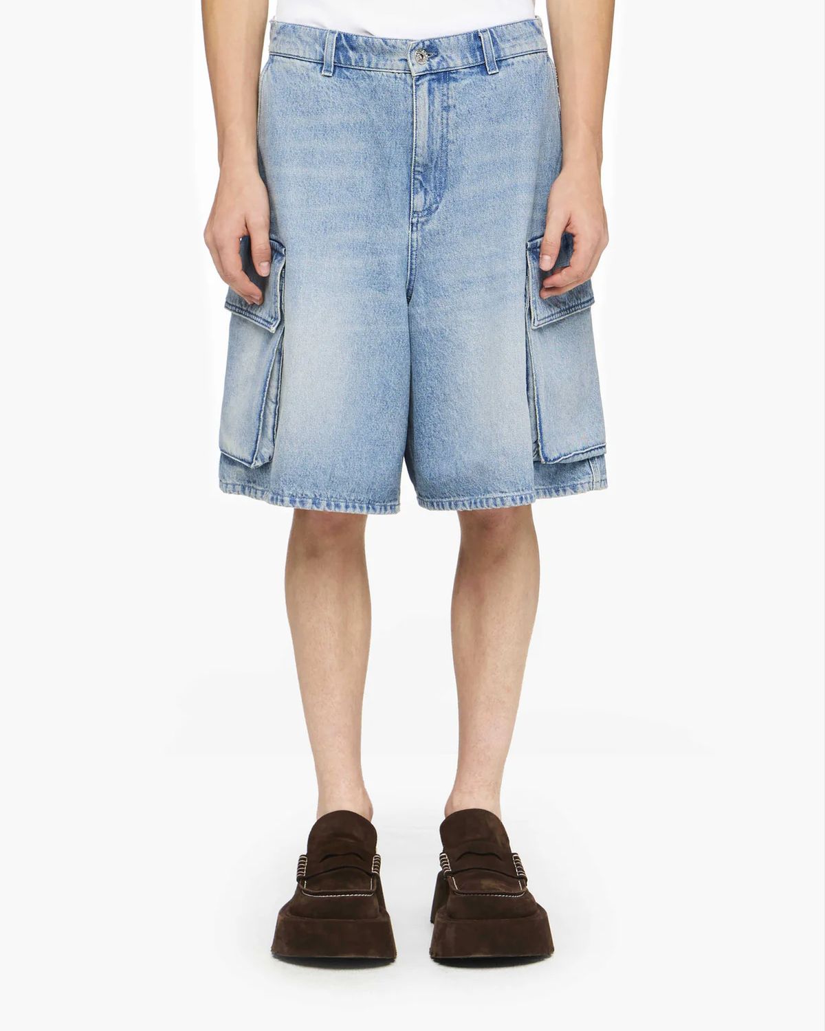 JW ANDERSON / カーゴ デニムショートパンツ (596-40072007)