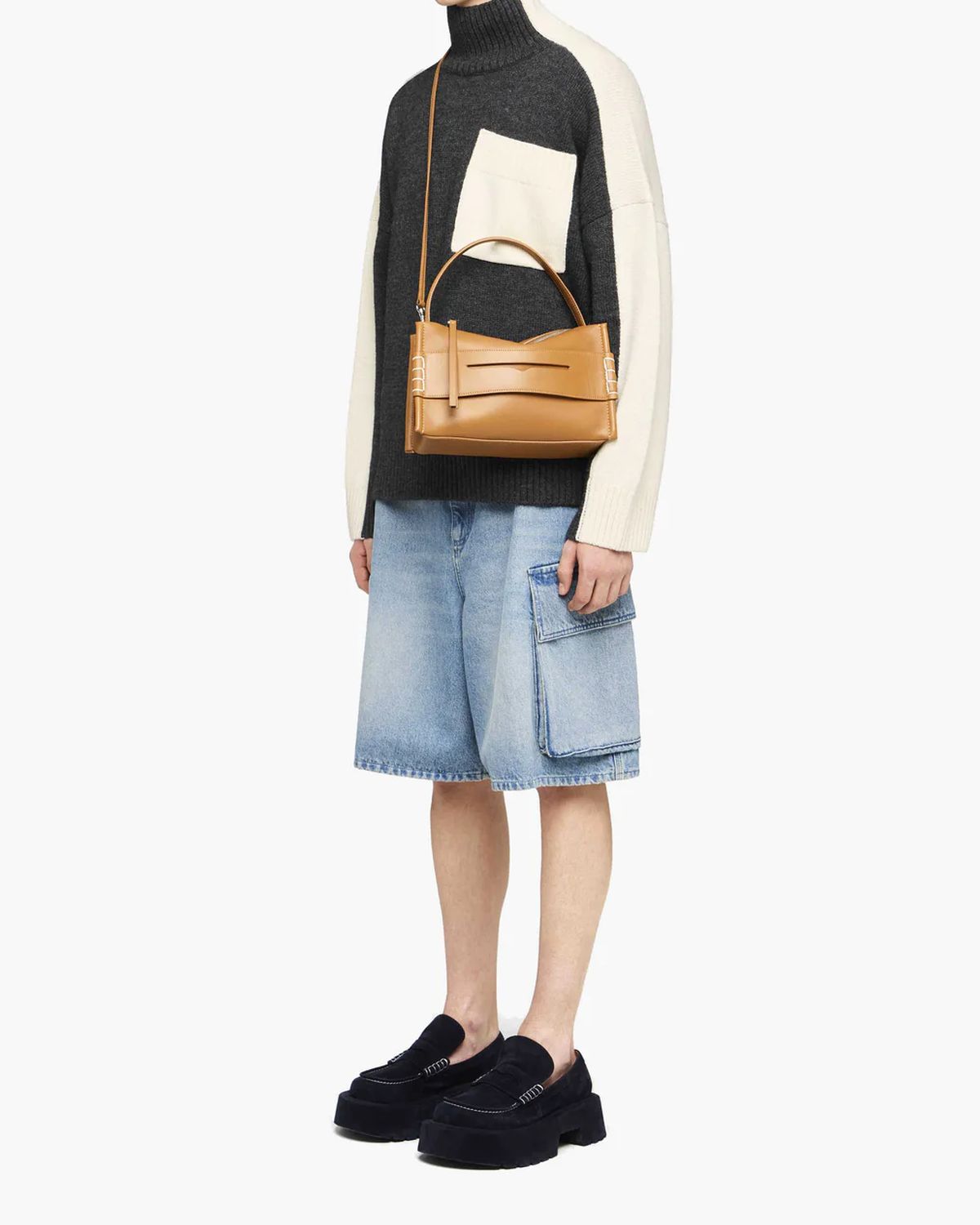 JW ANDERSON / カーゴ デニムショートパンツ (596-40072007)
