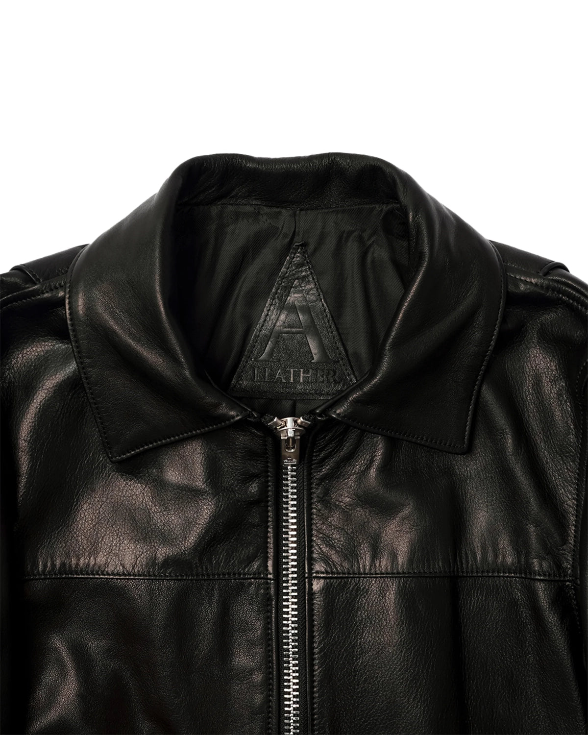 A LEATHER / ROADSTER JACKET (AMJ240305417)
