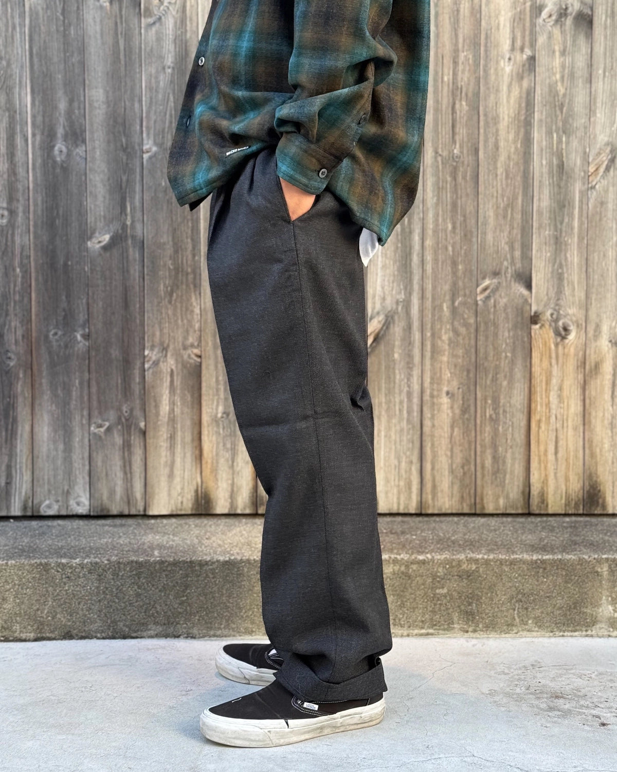 WACKO MARIA / DOUBLE PLEATED TROUSERS -TYPE-2- (26FW-WMP-PT04)