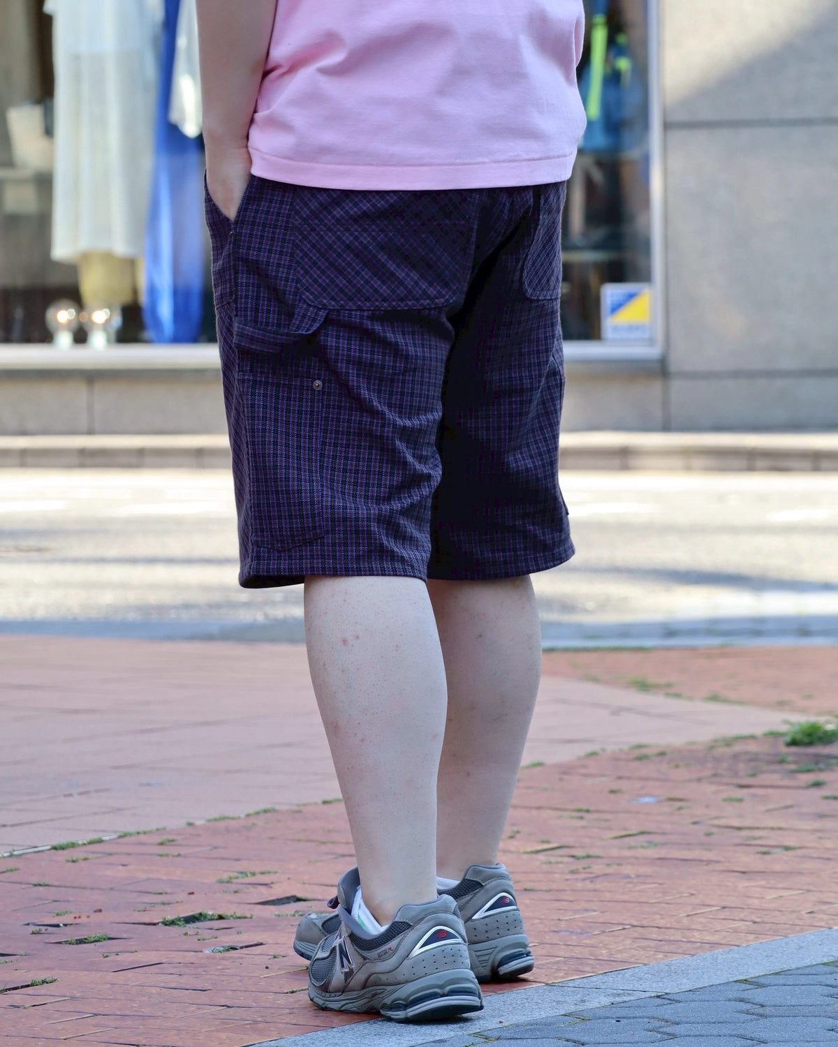 BoTT / Plaid Double Knee Short