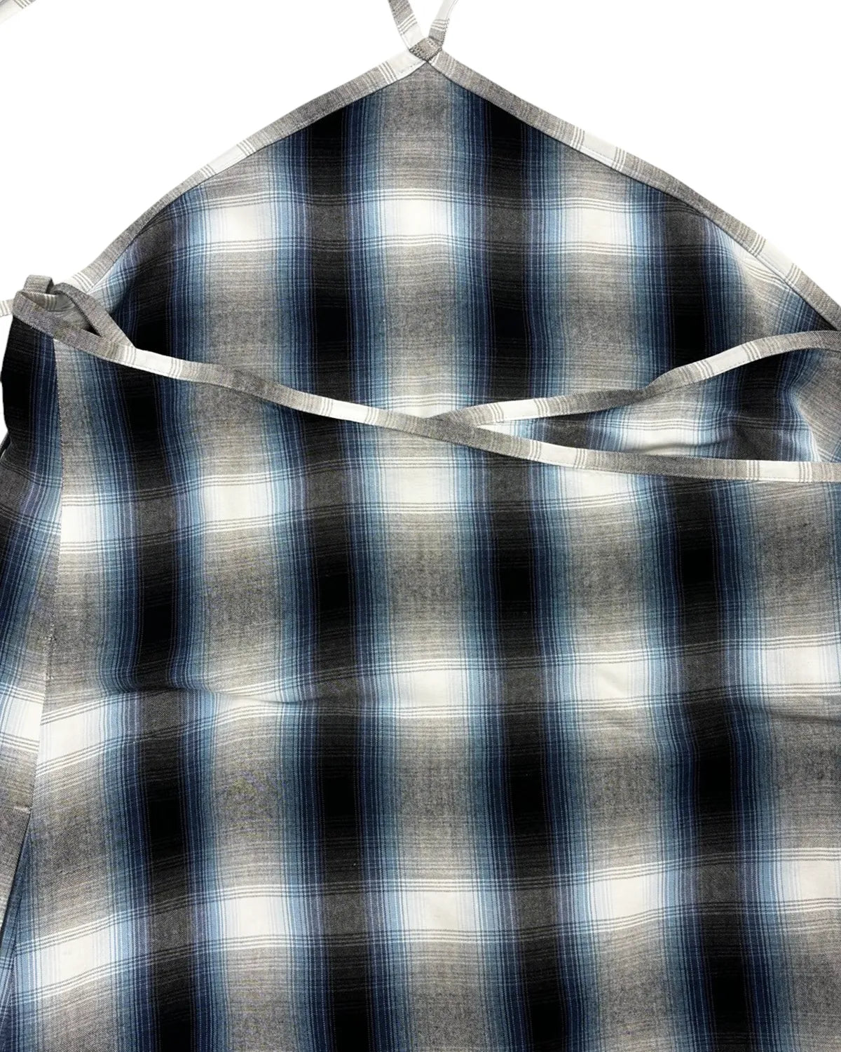 PHEENY / Rayon ombre check apron dress (PS25-OP04)