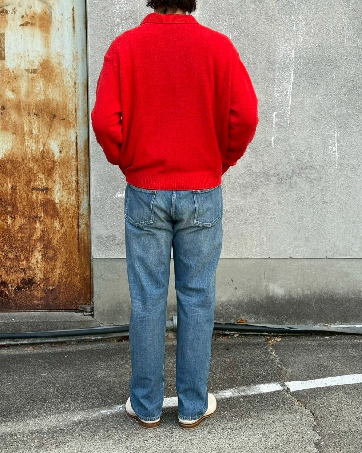 A.PRESSE / Washed Silk Nep Polo Shirts (26SAP-03-09)