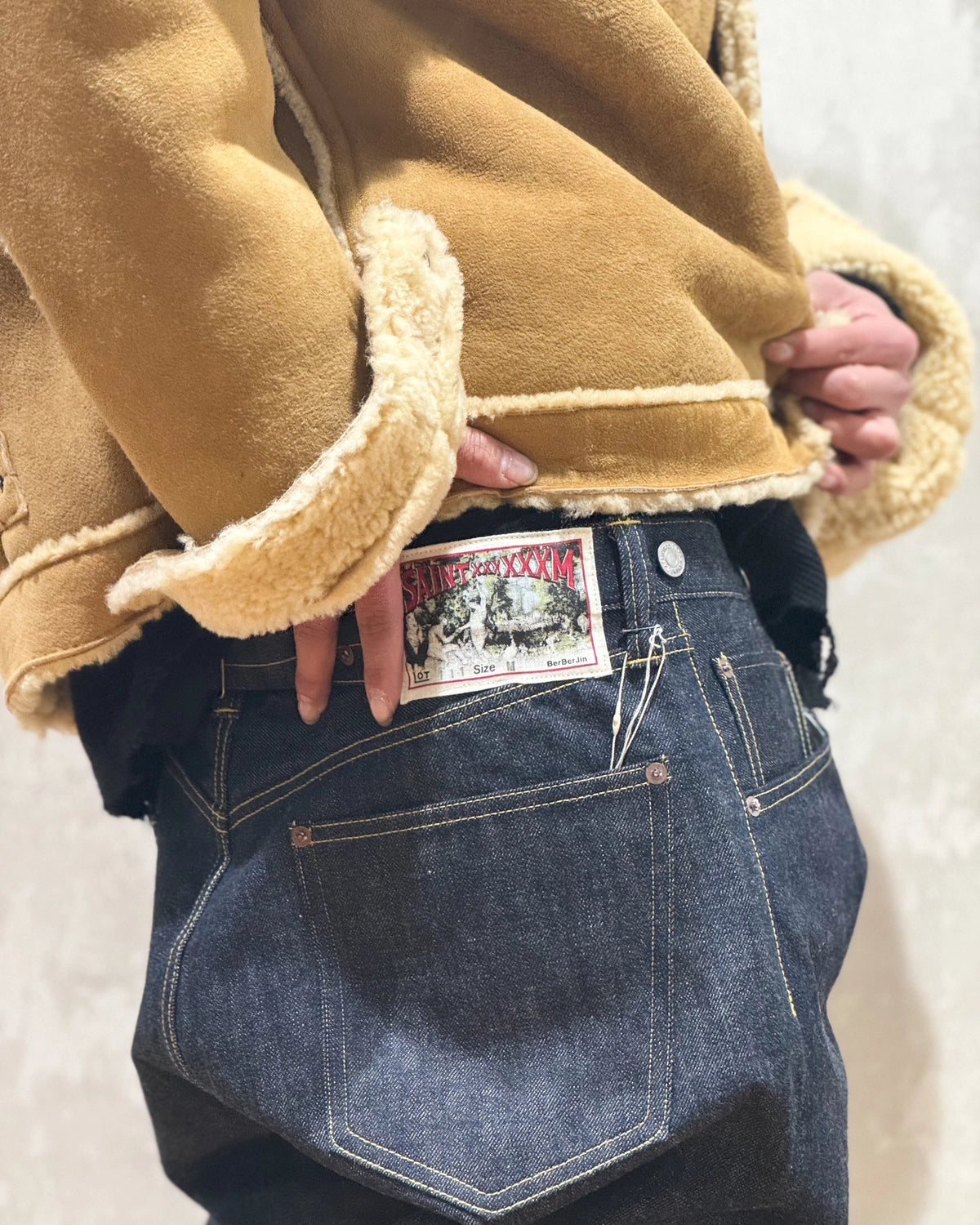 ©︎SAINT Mxxxxxx × BerBerJin / BB_DENIM PNT / 5PKTS REGID (SM-HR1-0000-C61)