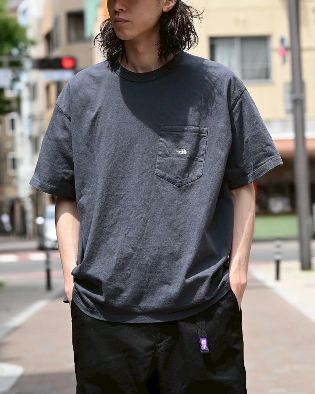 THE NORTH FACE PURPLE LABEL / 7oz Pocket Tee (N25SI102)
