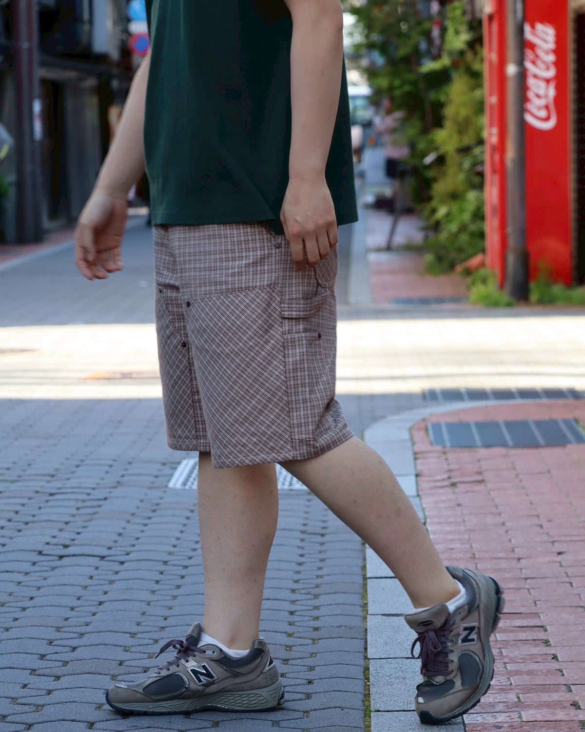 BoTT / Plaid Double Knee Short