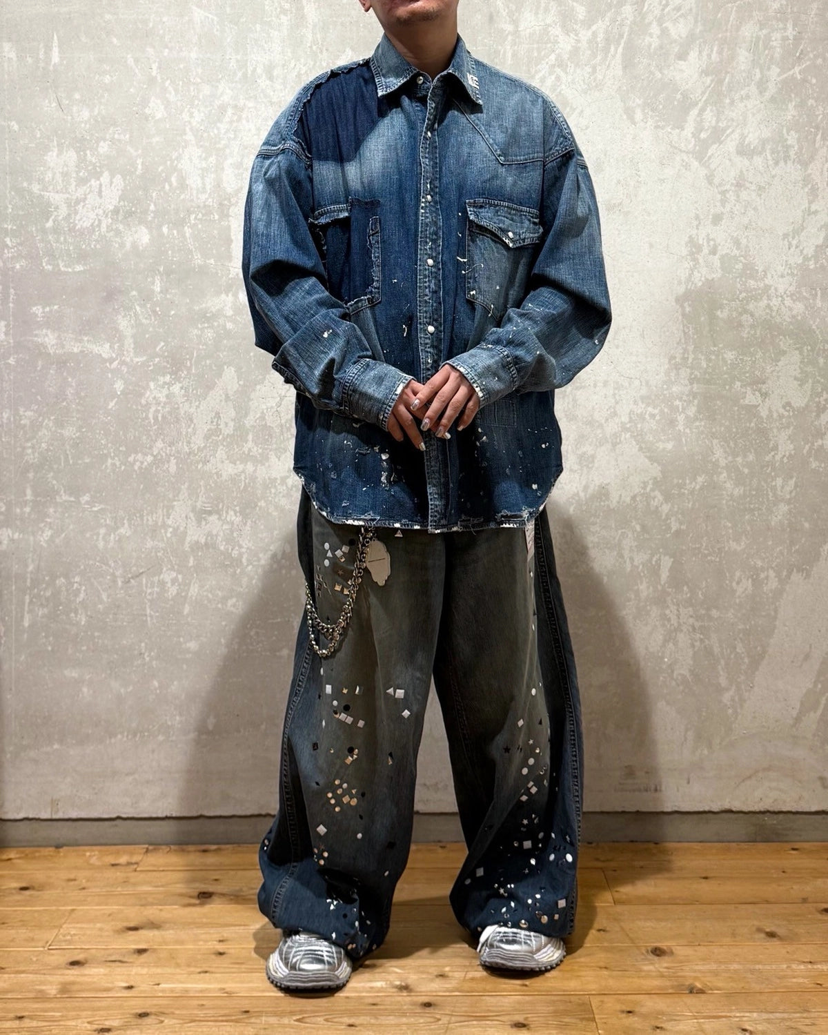 Maison MIHARA YASUHIRO / DENIM SHIRTS (J15SH125)