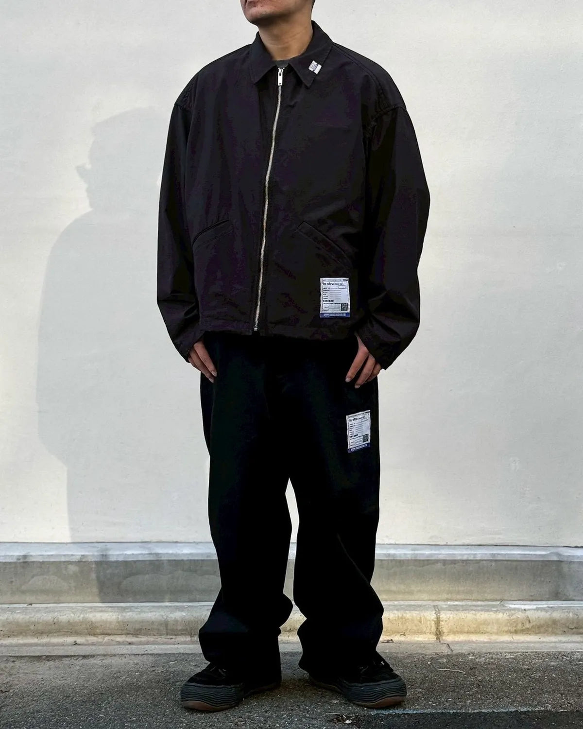 Maison MIHARA YASUHIRO in・stru(men-tal). / W/R Back Twill Zip Jacket (I16BL092)