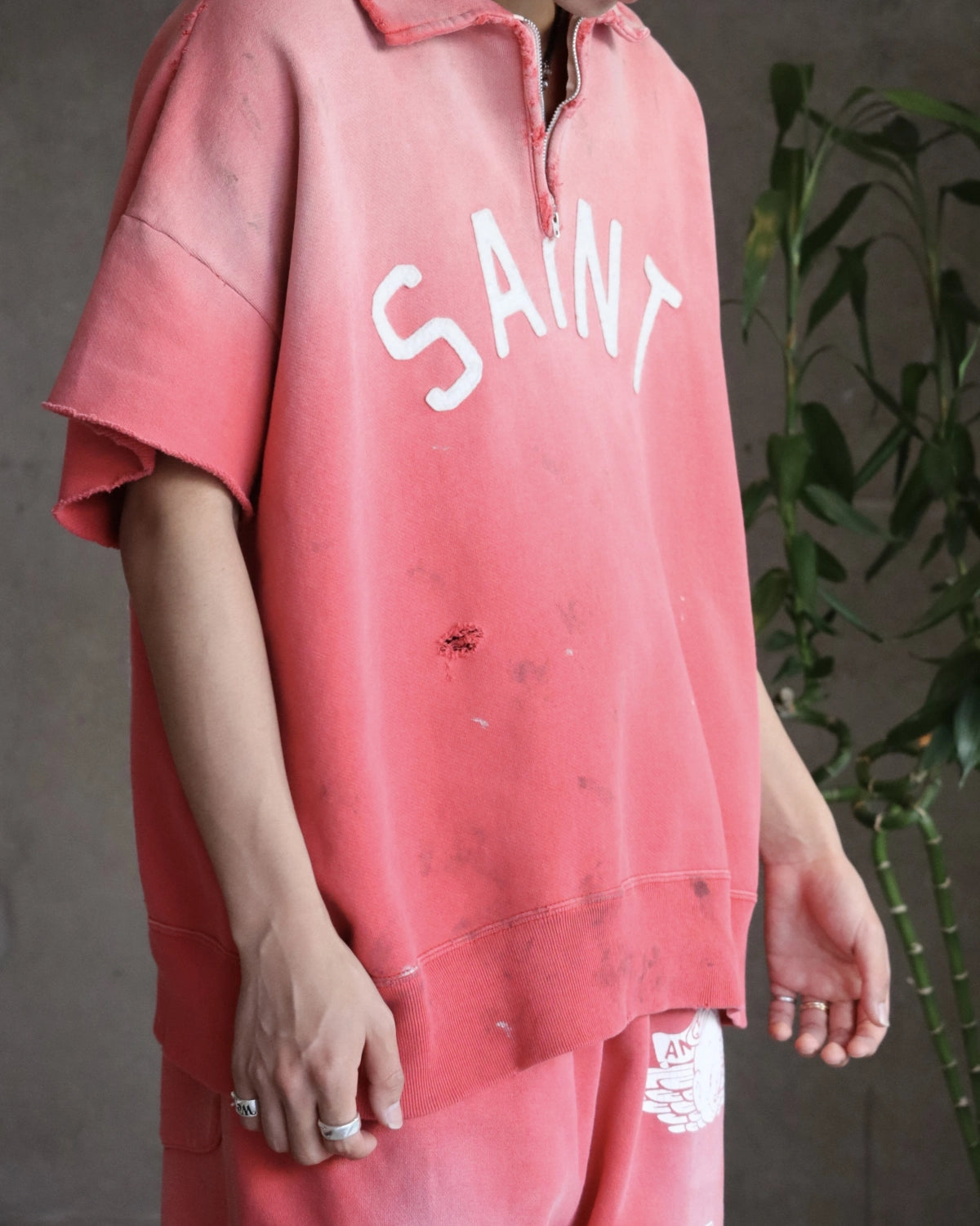 ©︎SAINT Mxxxxxx / SS HALF ZIP SWEAT / SAINT (SM-MK8-0000-053)