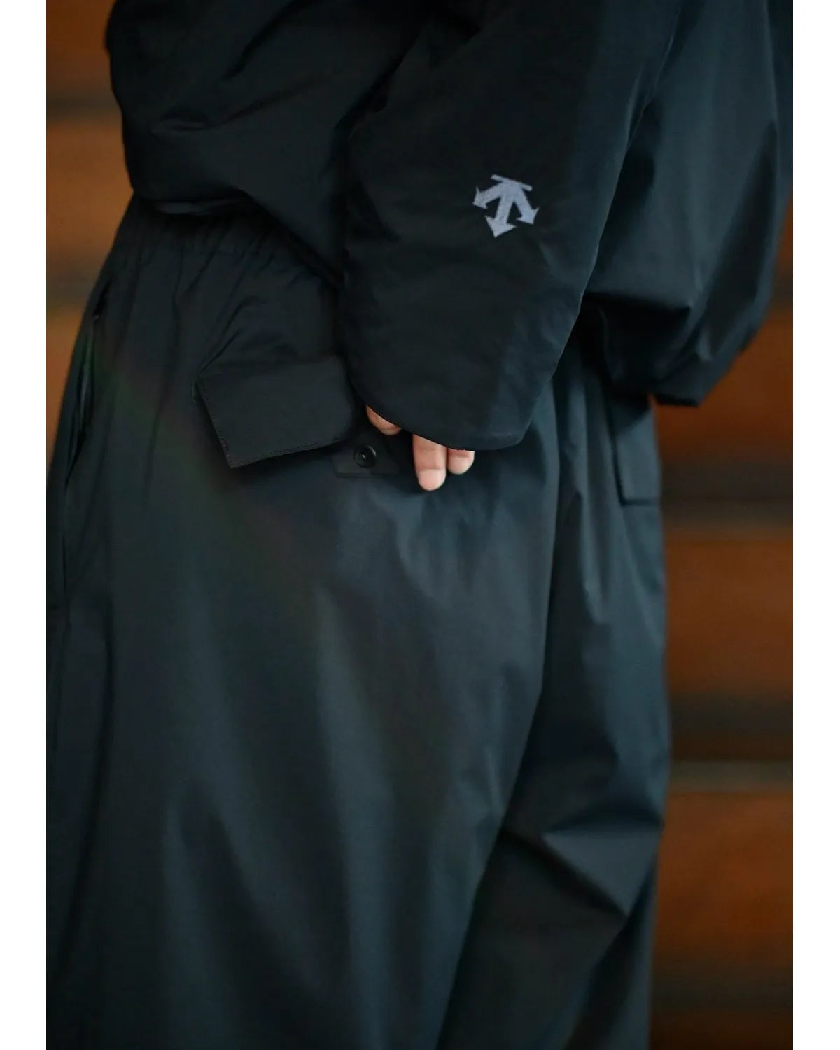 N.HOOLYWOOD × DESCENTE ALLTERRAIN / LIGHT LAYERED PANTS (D06FLP14MB-pieces)