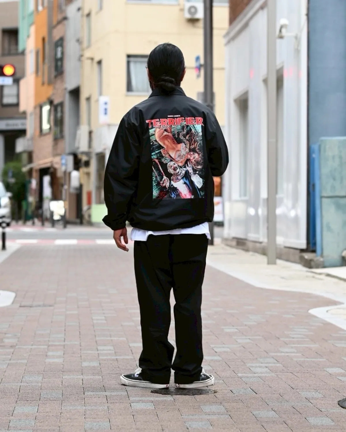 WACKO MARIA × TERRIFIER / COACH JACKET (TERRIFIER-WM-BL02)