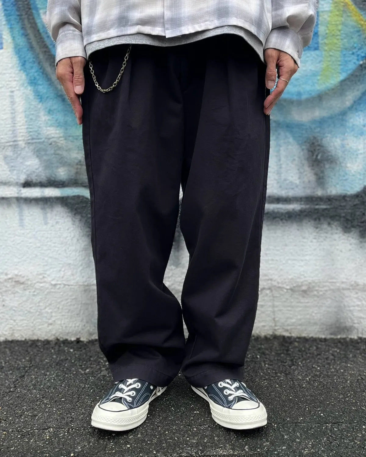 SEQUEL / TUCK PANTS(TYPE-POLO) (SQ-26AW-PT-01)