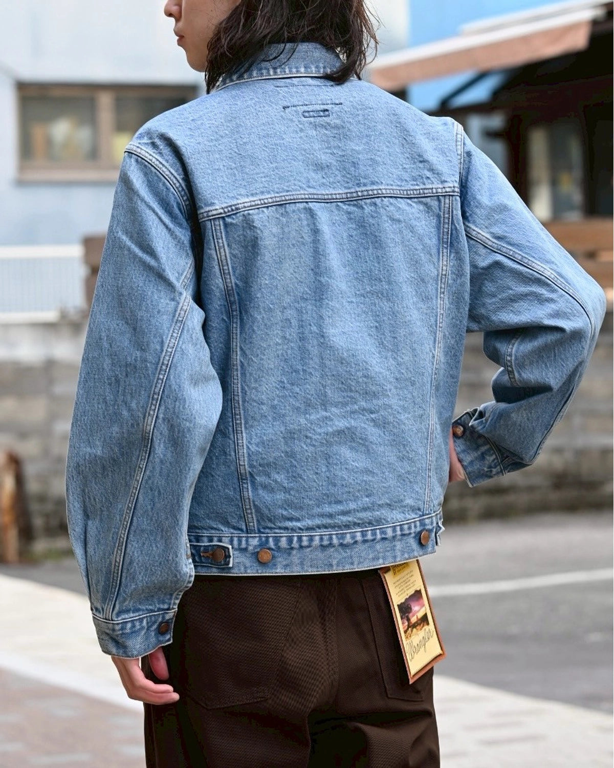 WACKO MARIA × WRANGLER / WASHED DENIM TRUCKER JACKET -TYPE-2- (25SS-WMO-WG02)