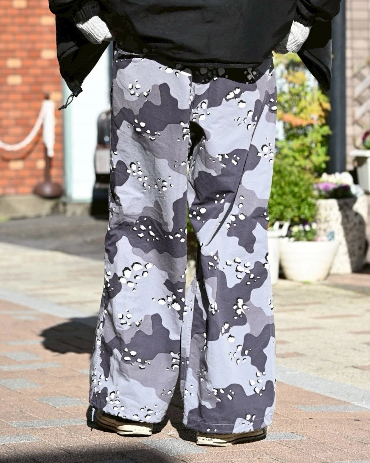 COOTIE PRODUCTIONS® / Camouflage Utility Wide Easy Pants (CTE-25A119)