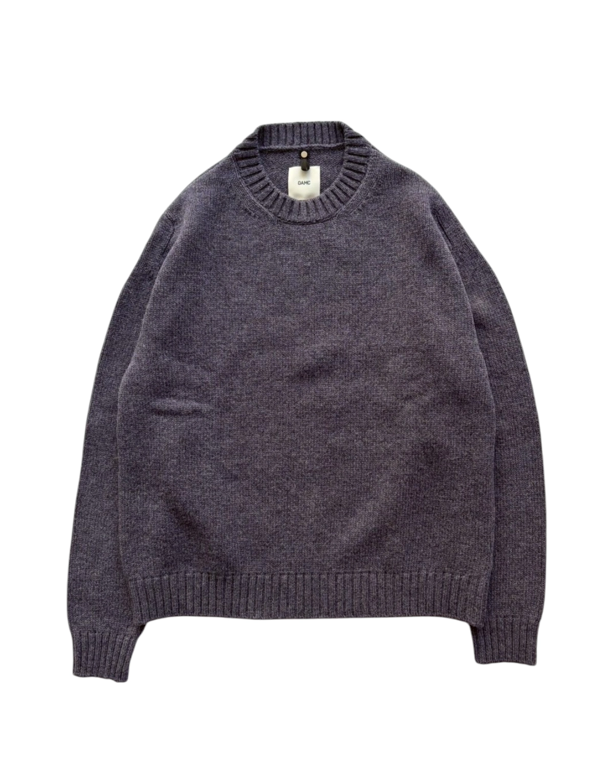 OAMC / ROUND NECK COLLAR WITH LOGO (OAF5MM08AP)