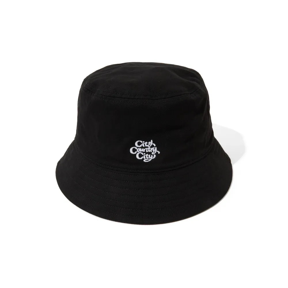 CITY COUNTRY CITY / Embroiderd Logo Washed Cotton Hat (CCC-241G001)