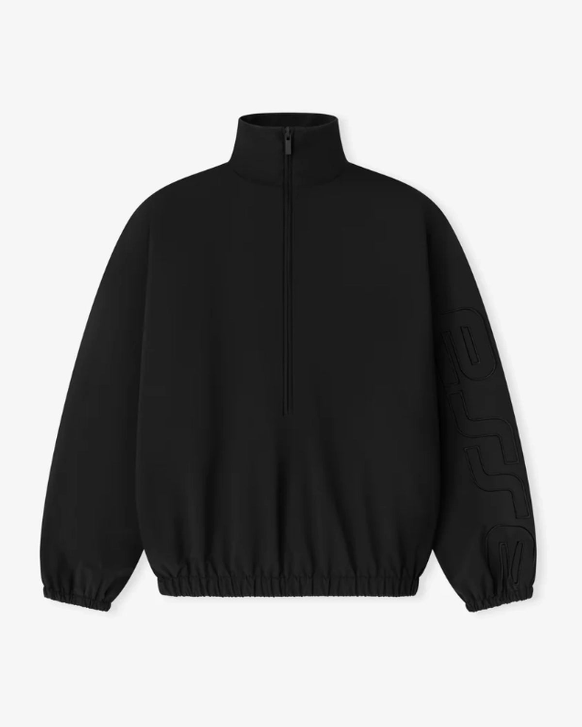 週末限定価格！transport　track jacket　black ESSENTIALS（エッセンシャルズ）/ ACTIVE TRACE 1/2 ZIP TRACK JACKET